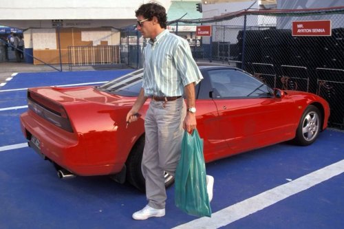 Honda NSX Mendiang Ayrton Senna Dilelang