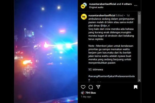 Polisi Bidik Pengguna Strobo dan Sirene Ilegal di Jateng