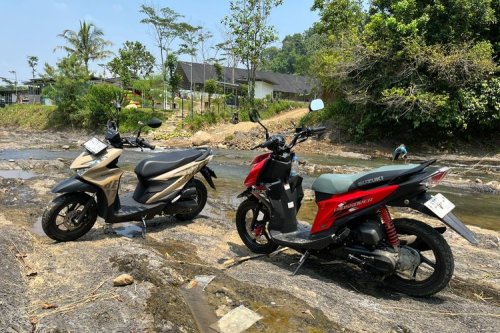 Honda, Suzuki , Adu Konsumsi BBM Honda BeAT Street vs Suzuki Nex Crossover