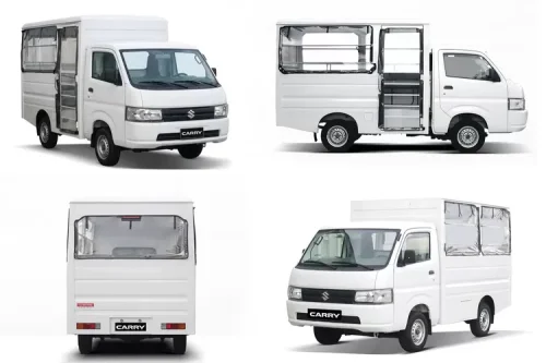 Suzuki , Suzuki Carry, Suzuki Carry Disulap Jadi Mobil Patroli, Ini Ubahan dan Spesifikasinya