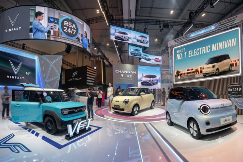 Komparasi Mobil Listrik di Bawah Rp 200 Juta : VF 3, Aira EV &amp;  Lumin