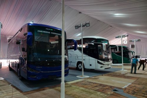 Warna-warni Bus Baru di GIIAS 2026, Sajian Unik Lima Karoseri