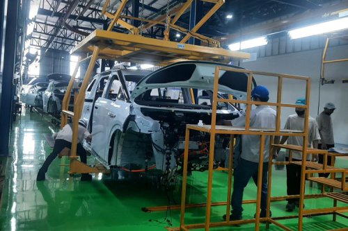 Perakitan Mobil Listrik Xpeng Dimulai di Purwakarta