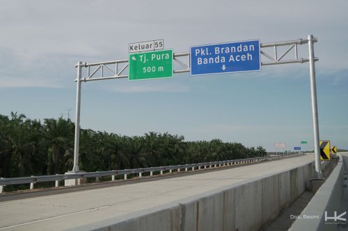 Warna Biru dan Hijau di Papan Petunjuk Tol Punya Arti Beda: Ini Penjelasannya