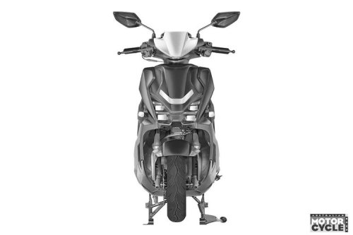 Yamaha, Yamaha Garap Skutik Listrik Anyar, Paten Desainnya Mulai Terungkap