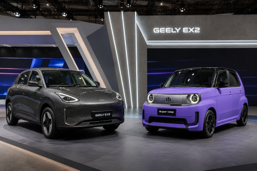 Honda Super-ONE Vs Geely EX2, Mana yang Lebih Unggul?