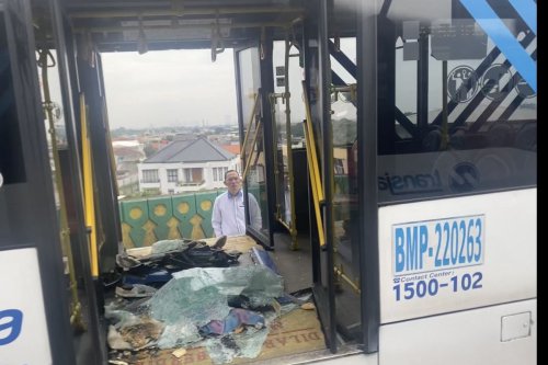 Penyebab Kecelakaan Transjakarta di Jalur Langit Cipulir, Sopir Ngantuk