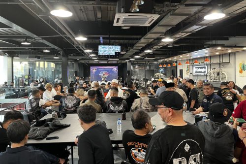 HOG Anak Elang Jakarta, Buka Puasa dan Berbagi dengan Anak Yatim