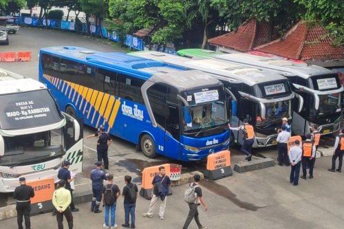 Dishub Perketat Ramp Check Bus AKAP Sambut Nataru 2026