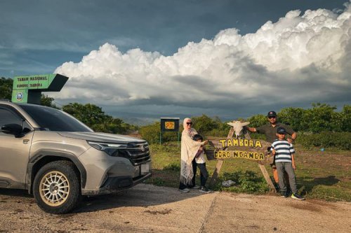 Cerita Pemilik Subaru Forester Berkelana Hingga Tambora