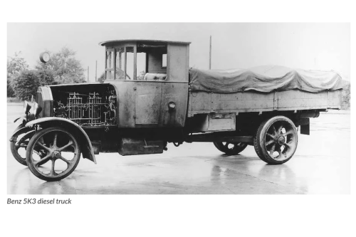 Ini Truk Diesel Pertama di Dunia