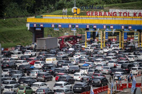 One Way dan Ganjil-Genap, Puncak Arus Mudik