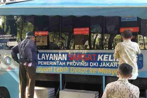 Beroperasi Normal, Simak Lokasi Samsat Keliling di Jadetabek Hari Ini