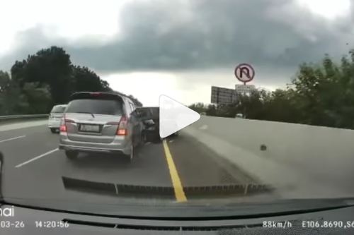 Aturan Mengemudi di Jalan Tol Saat Hujan Ala Korlantas Polri