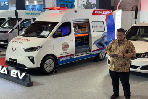 Wuling Pamer Formo Max & Mitra EV di GIICOMVEC 2026