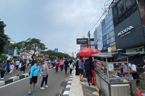 Info dan Lokasi CFD Depok Hari Ini, Jalan Margonda Ditutup