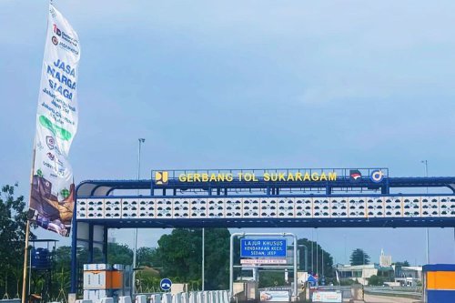 Arus Balik, Jalur Fungsional Japek II Selatan Dibuka Tanpa Tarif