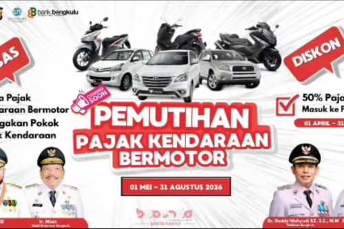 Daerah Ini Gelar Pemutihan Pajak Kendaraan, Catat Jadwalnya
