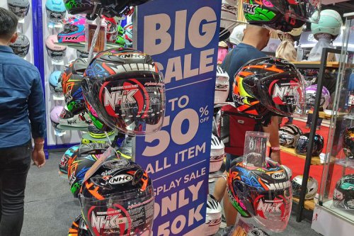 Pilihan Helm Open Face di IMHAX 2025, mulai Rp 200.000