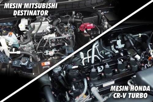Mitsubishi, Mitsubishi Destinator, Honda, Duel SUV 1.5 Turbo, Mitsubishi Destinator Vs Honda CR-V Turbo