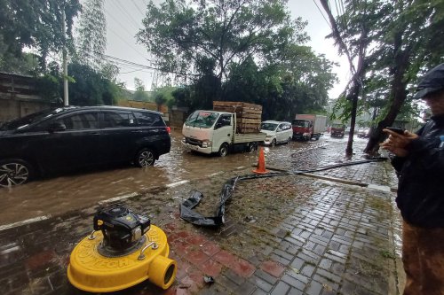 Sejumlah Ruas Jalan Jakarta Utara Tergenang, Catat Lokasinya