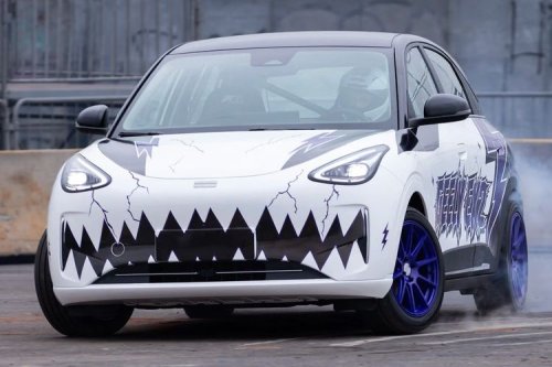 Modifikasi Geely EX2 Street dan Track, Mobil Listrik Bergaya Balap