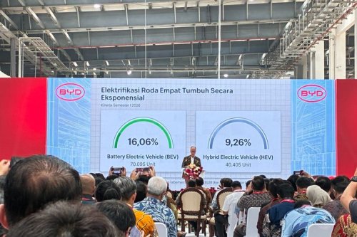 Pabrik BYD di Subang Resmi Beroperasi, Kapasitas Produksi 150.000 Unit