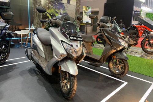 Suzuki , Burgman Street 125EX: Skutik Bongsor Suzuki Akan Diproduksi Lokal