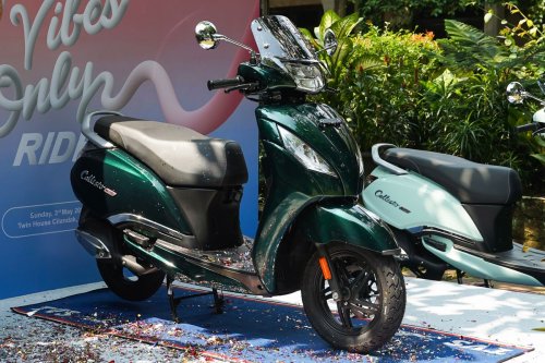TVS Callisto 125 Emerald Green Meluncur Rp 22,5 Juta
