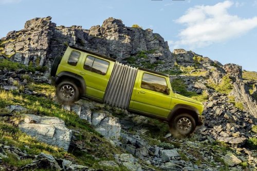 Suzuki , Suzuki Jimny, April Mop, Suzuki Pamer Jimny 5-Pintu Versi Gandeng