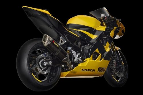 Honda-Onitsuka Tiger Kolaborasi Ciptakan Motor Konsep Eksklusif