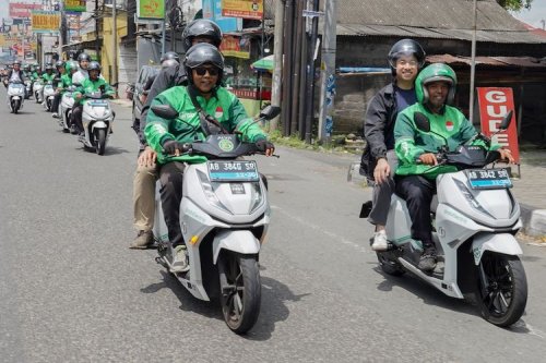 Citroën, Grab Yogyakarta Pakai 250 Unit Motor Listrik Alva N3