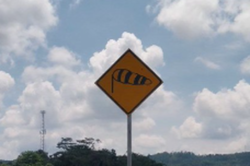 Ini Arti Rambu Lalu Lintas Gambar Windsock
