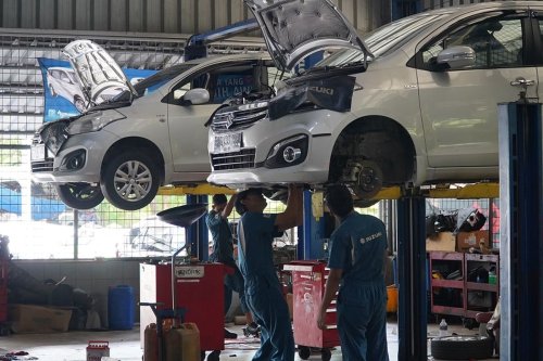 Suzuki Siagakan 71 Bengkel di Jalur Mudik
