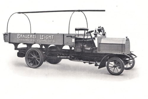 Daimler, Kisah Truk Pertama di Dunia; Karya Gottlieb Daimler 1896