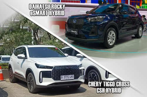 Smart, Adu Fitur ADAS Rocky e-Smart Hybrid dan Tiggo Cross CSH Hybrid?