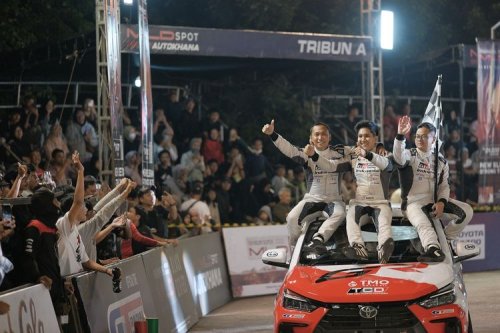 Agya GR Sport Beraksi, TGRI Kuasai Podium Kejurnas Slalom Group F