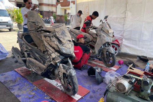 Yamaha, Banjir Bali, Yamaha Buka Posko Servis Gratis