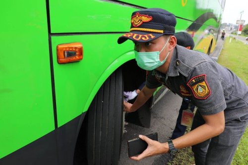Lakukan Pelanggaran, Ribuan Bus Dilarang Beroperasi Jelang Nataru