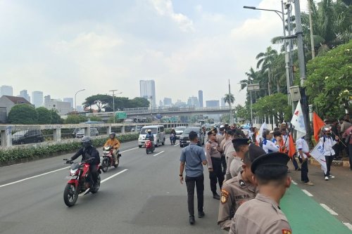 Catat, Rekayasa Lalin dan Rute Alternatif Imbas Demo Hari Ini