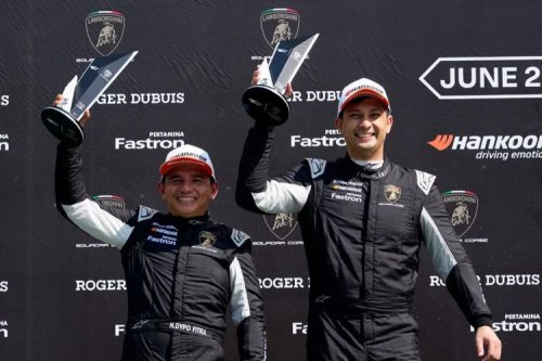 Duet Pebalap Indonesia Podium di Lamborghini Super Trofeo Asia 2025