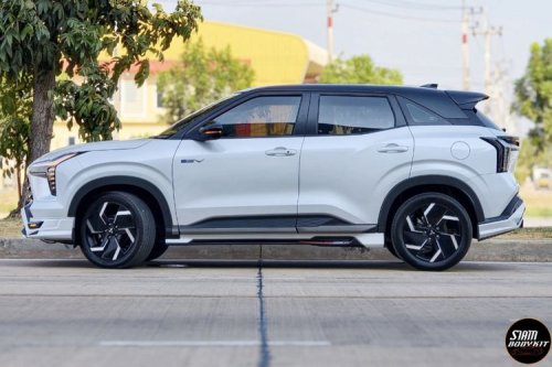 Mitsubishi, Mitsubishi XForce, Mitsubishi Xforce Hybrid Semakin Sporty Pakai Bodykit Thailand
