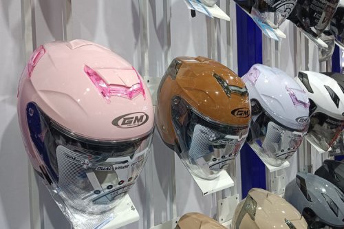 Pilihan Helm Open Face di IMHAX 2025, mulai Rp 200.000