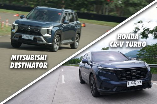 Mitsubishi, Mitsubishi Destinator, Honda, Honda CR-V, Duel SUV 1.5 Turbo, Mitsubishi Destinator Vs Honda CR-V Turbo