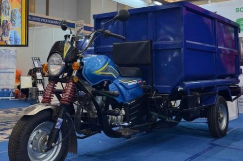 TVS Rilis Armado Roda Tiga Pengangkut Sampah Permukiman
