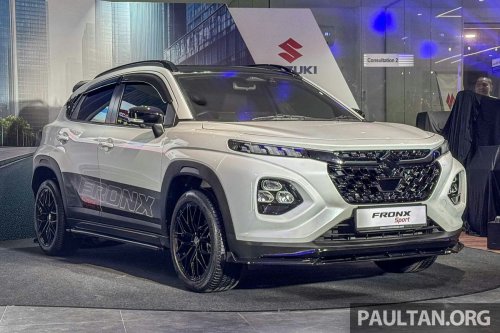 Suzuki , Suzuki Fronx, Suzuki Fronx Sport Meluncur di Malaysia, Impor dari Indonesia