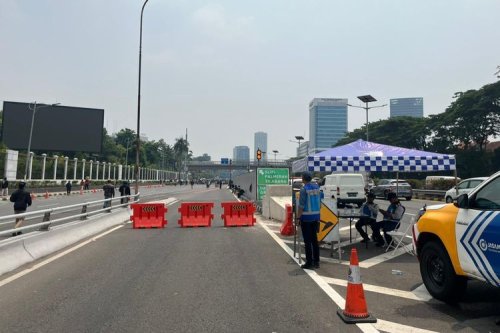 Update Demo Jakarta: Sejumlah Gerbang Tol Dalam Kota Ditutup Sementara