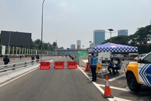 Update Demo Jakarta: Sejumlah Gerbang Tol Dalam Kota Ditutup Sementara