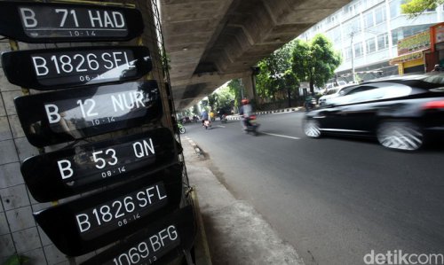 Jangan Main-main dengan Pelat Motormu, Menutupi atau Palsukan Bisa Dibui 6 Tahun