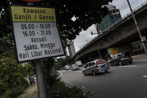 13 Kendaraan Kebal Aturan Ganjil Genap